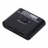 HD Multimedia Interface Switch 4K 60hz Splitter 1080P 3D HD Adapter ABS Bidirectional Switcher 2 In 1 Out 1 In 2 Out HD Hub black
