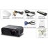 HD Projector with an Android 4 1 operating system that also features 2000 Lumens  Dual Core  WiFi  and up to 1080p projection output