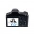 HD SLR Camera Telephoto Digital Camera Digital Fixed Lens 16X Zoom AV Interface black