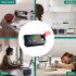 HD Wifi Clock Camera Night Vision Motion Detection Camcorder Rotation Projection Clock