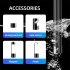 HD Wireless Endoscope Ip68 Waterproof Camera Wifi Borescope Inspection Bendable Endoscope 16 4ft