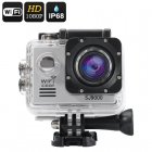 HD footage at 30 frames per second plus easy sharing over Wi Fi with the SJ9000 waterproof action camera 