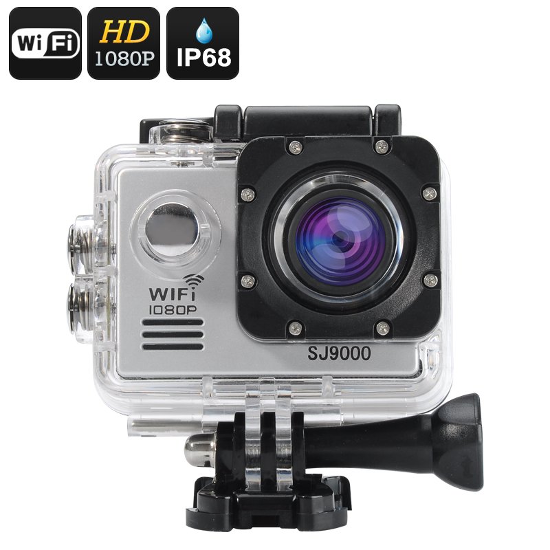 SJ9000 Wi-Fi HD Action Camera (Silver)