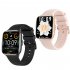 HD12 Smart Watches 1 75inch Screen Heart Rate Blood Oxygen Blood Pressure Sleeping Monitoring Payment Function Black