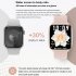 HD12 Smart Watches 1 75inch Screen Heart Rate Blood Oxygen Blood Pressure Sleeping Monitoring Payment Function Black