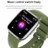 HD12 Smart Watches 1 75inch Screen Heart Rate Blood Oxygen Blood Pressure Sleeping Monitoring Payment Function Black