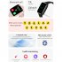 HD12 Smart Watches 1 75inch Screen Heart Rate Blood Oxygen Blood Pressure Sleeping Monitoring Payment Function Black