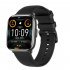 HD12 Smart Watches 1 75inch Screen Heart Rate Blood Oxygen Blood Pressure Sleeping Monitoring Payment Function Black