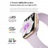 HD12 Smart Watches 1 75inch Screen Heart Rate Blood Oxygen Blood Pressure Sleeping Monitoring Payment Function Black