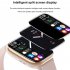 HD12 Smart Watches 1 75inch Screen Heart Rate Blood Oxygen Blood Pressure Sleeping Monitoring Payment Function Black