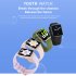 HD12 Smart Watches 1 75inch Screen Heart Rate Blood Oxygen Blood Pressure Sleeping Monitoring Payment Function Black