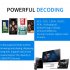 HD920BPRO Audio HD Sound Decoder Converter 5 1CH Audio Adapter U Disk Optical Coaxial Decoder for Projectors EU Plug