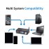 HD920BPRO Audio HD Sound Decoder Converter 5 1CH Audio Adapter U Disk Optical Coaxial Decoder for Projectors EU Plug