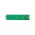 HDD Converter M2 NGFF SSD to A1369 A1370 Adapter Support 2230 2242 2260 2280 Solid State Drive for 2010 2011 MacBook Air green