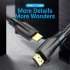 HDMI 2 1 HD Cable Black HDR High Definition 8k60hz 4k120hz Computer TV Box Video Cable 1 5 m