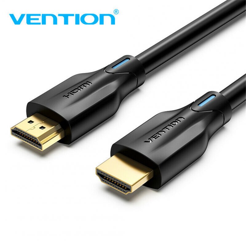 HDMI 2.1 HD Cable Black HDR High Definition 8k60hz/4k120hz Computer TV Box Video Cable 2 m
