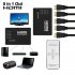 HDMI 5 Port Switch Switcher 1080P 3D HDMI Splitter with IR Wireless Remote Control for HDTV DVD PS3 XBox 360