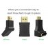 HDMI Cable Connector Adapter 270 180 90 Degree Angle HDMI Male to HDMI Female Converters for 1080P HDTV