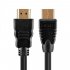 HDMI Mini Type C Male to Standard Male Cable Lead Full HD 1080P 1M Gold plated TV Cable black