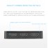 HDMI Splitter 3 port Cube Box Automatic Switch 3 in 1 Output Switch 1080p HD 1 4 with Remote Control HD TV Projector XBOX360 PS3 black