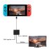 HDMI Type C Hub Adapter for Nintend Switch HDMI Converter Dock Cable for Switch black