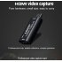 HDMI Video Capture Card for OBS Live Stream Broadcast Case Automatically Adjust Settings  black