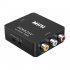 HDMI to AV Adapter HD Video Converter Box HDMI to RCA AV CVSB L R Video 1080P HDMI2AV Support NTSC PAL black