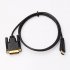 HDMI to DVI D 24 1 Pin Monitor Display Adapter Cable Male Male HD HDTV 6 FT 10 FT
