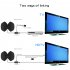 HDTV Antenna  50 Mile Indoor Range Amplified HDTV Antenna USB Power Supply Signal Booster with 16ft High Performance Coaxial Cable for Free TV Programme  Black 