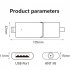 HDTV Mate USB Mini TV Tuner Stick ATSC3 0 1 0 Digital Terrestrial Signal USB Digital TV Receiver for Android 9 0  Black