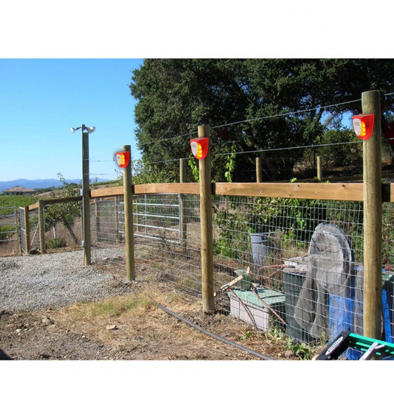 Outdoor Solar Security Siren 3 Modes Motion Sensor Alarm Animal Driver For Villa Farm Yard Garden 