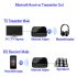 HIFI Wireless Adapter Bluetooth Receiver Transmitter Audio 3 5mm SPDIF Optical Fiber for Smartphone PC TV Headphone  black