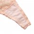 HIMISS Women Lace Thong Panties Hispter Low Rise Sexy Lingerie Underwear 3 Pack Coral pink   Peach pink  Purple XL