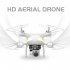 HJ101 Wifi Camera Air Pressure Fixed Height Face Recognition Drone White 1080P  face recognition