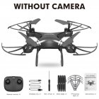 HJ101 Wifi Camera Air Pressure Fixed Height Face Recognition Drone Black without camera
