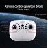 HJ14 Rc Drone with Remote Control Standby Blades Blade Protection Cover Undercart Phone Holder White 2 battery