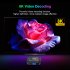 HK1 RBOX K8 4K Media Player RK3528 Quad Core 64 bit Cortex A53 CPU TV Box Surround Sound Home Smart Digital Player Set Top Box US plug 4 64GB