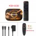 HK1 RBOX R1 Internet TV Box Android 10 0 Dual Band WIFI With Bluetooth TV BOX black 4GB   32GB with G10 voice remote control