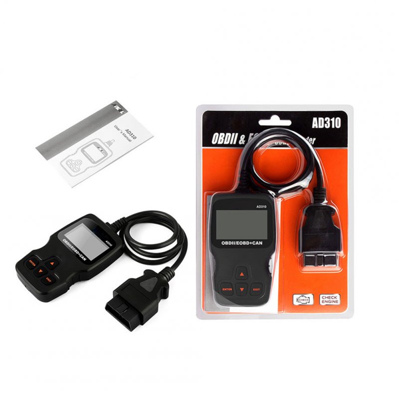 Ad310 Classic Car Fault Detector Obdii Universal Auto Scanner Engine Fault Code Reader Diagnostic Tool 