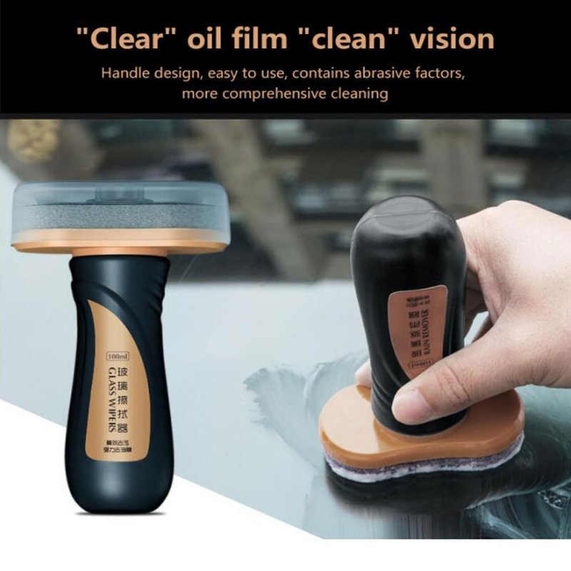 Car Glass Oil Film Remover Cleaner Car Cleaning Wash Windshield Cleaner Oil Removal Film Removal Cleaning Supplies 