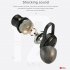 HOCO S2 Bluetooth Earphone Active Noise Canceling Wireless Sport Headset Stereo Bass Sound Earbuds for iPhone Phone