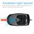 HP X500 Computer Controller Wireless Led Illuminated Gaming Mouse black