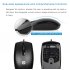 HP X500 Computer Controller Wireless Led Illuminated Gaming Mouse black