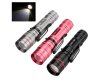 Three CREE T5 LED Flashlights - Up To 300 Lumen, Pen Clip, Adjustable Focus, 3 Modes, Anodized Finish Three CREE T5 LED Flashlights - Up To 300 Lumen, Pen Clip, Adjustable Focus, 3 Modes, Anodized Finish