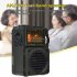 HRD 700 Radio AM FM SW Rechargeable Portable Mini Radio With Retractable Antenna TFCard Slot Music Player green