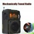 HRD 700 Radio AM FM SW Rechargeable Portable Mini Radio With Retractable Antenna TFCard Slot Music Player green