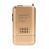 HRD 737 Portable Radio Rechargeable Full Band Radio Aircraft Band Receiver FM AM SW CB Air VHF World Band Radio Black