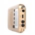 HRD 737 Portable Radio Rechargeable Full Band Radio Aircraft Band Receiver FM AM SW CB Air VHF World Band Radio Black