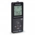 HRD 767 AM FM AIR Radio LCD Display Locking Button Radio Speaker Rechargeable Portable Radio Black