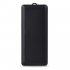 HRD 767 AM FM AIR Radio LCD Display Locking Button Radio Speaker Rechargeable Portable Radio Black